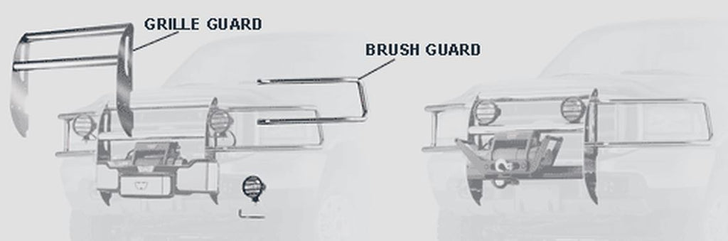 Powder Coated Black Without Brush Guard Without Skid Plate Without Step Plate