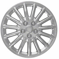 Coast to Coast Wheel Cover 15 Inch 15 Spoke Chrome Plated Set Of 4
