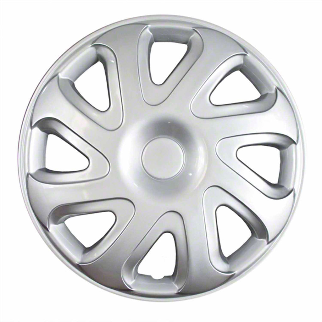 Coast to Coast Wheel Cover 14 Inch 8 Spoke Silvr Set Of 4 Stand Leg