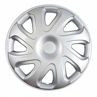 Coast to Coast Wheel Cover 14 Inch 8 Spoke Silvr Set Of 4 Stand Leg