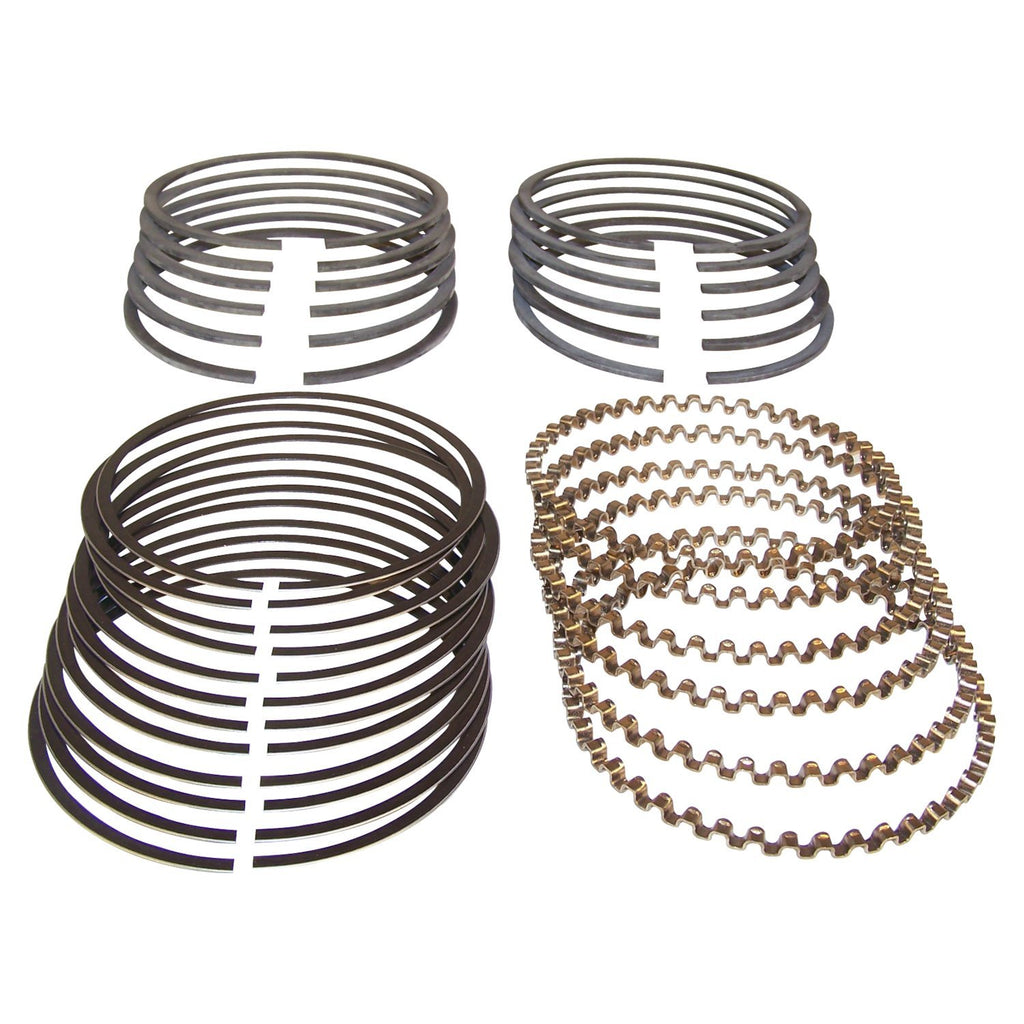 Oversize .010" Piston Ring Set for Multiple 1965-90 Jeep Models w/ 6 cyl. engs.