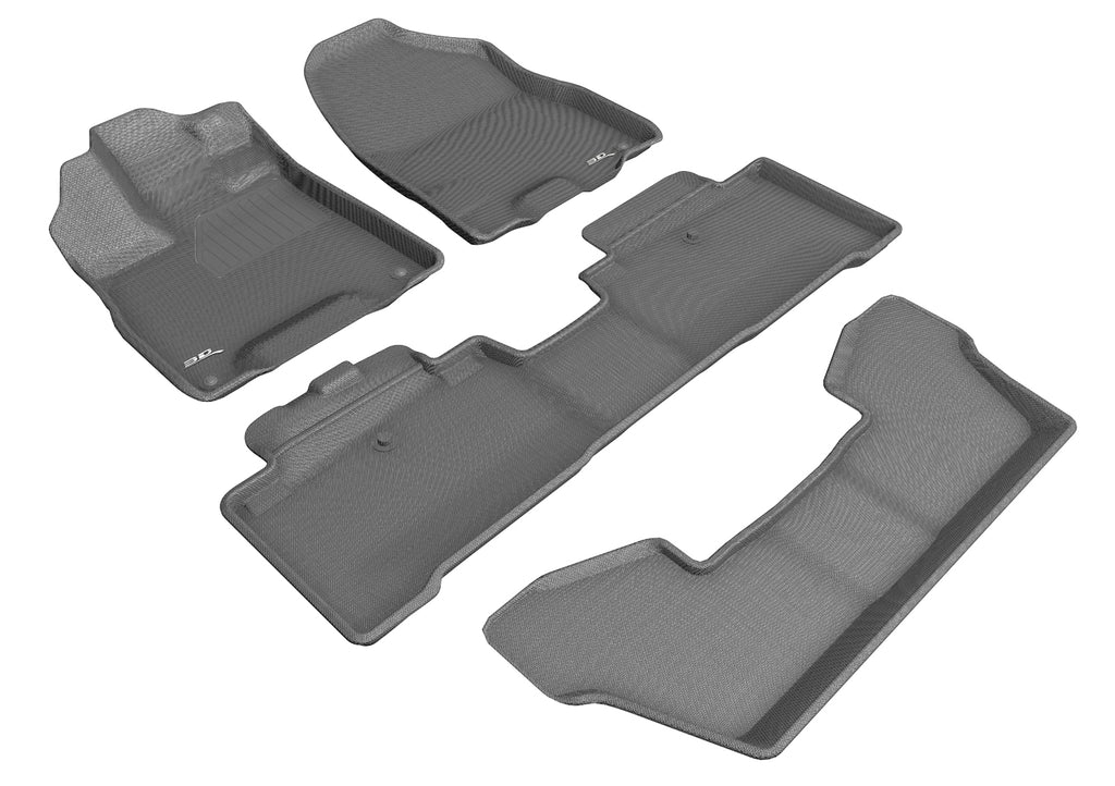 3D MAXpider ACURA MDX SPORT HYBRID WITH BUCKET 2ND ROW 2017-2020 KAGU GRAY R1 R2 R3