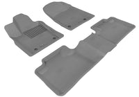 3D MAXpider DODGE DURANGO 5-SEAT 2012-2021 KAGU GRAY R1 R2 (2 POSTS ON FRONT PASSENGER'S FLOOR)