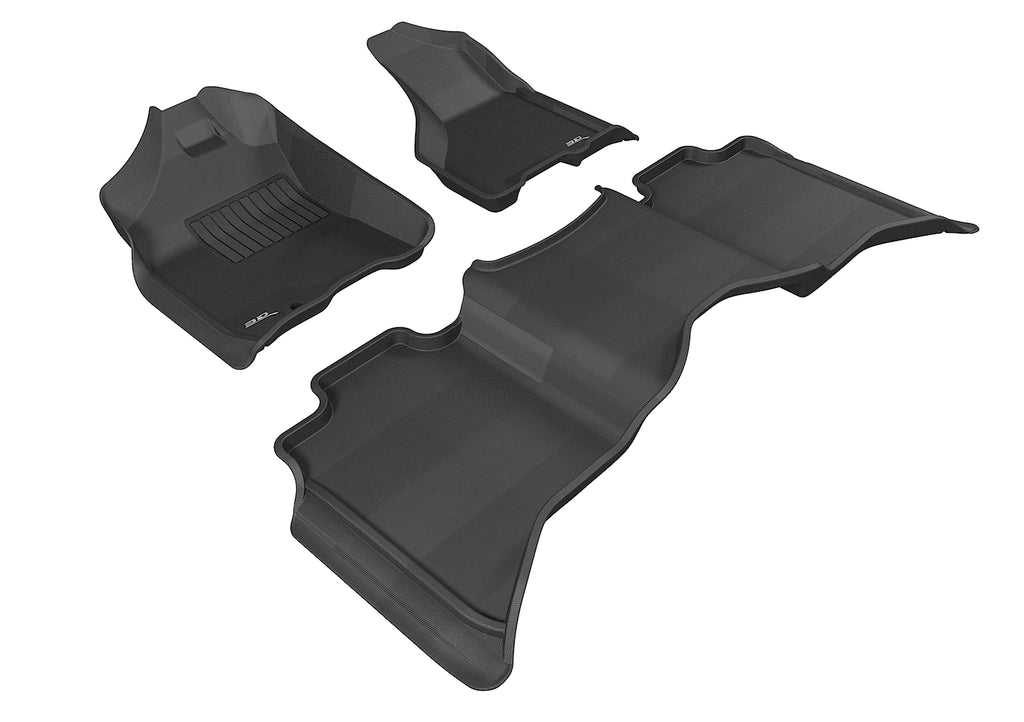 3D MAXpider DODGE RAM 1500 CREW CAB 2009-2012/ 2500/ 3500 CREW CAB 2010-2012 KAGU BLACK R1 R2 (1 EYELET)