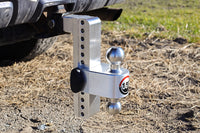 180 Hitch Stainless Steel Ball 10" Drop Hitch With 2" Shank