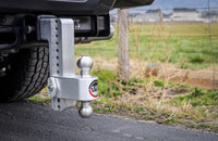 180 Hitch Stainless Steel Ball 10" Drop Hitch With 3" Shank