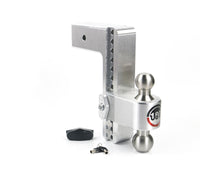 180 Hitch Stainless Steel Ball 10" Drop Hitch With 3" Shank