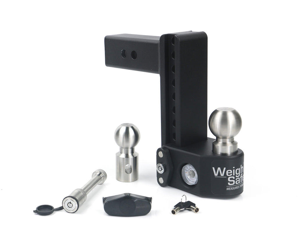 Weigh Safe 8" Drop Hitch With 2.5" Shank Keyed Alike WS05 Included