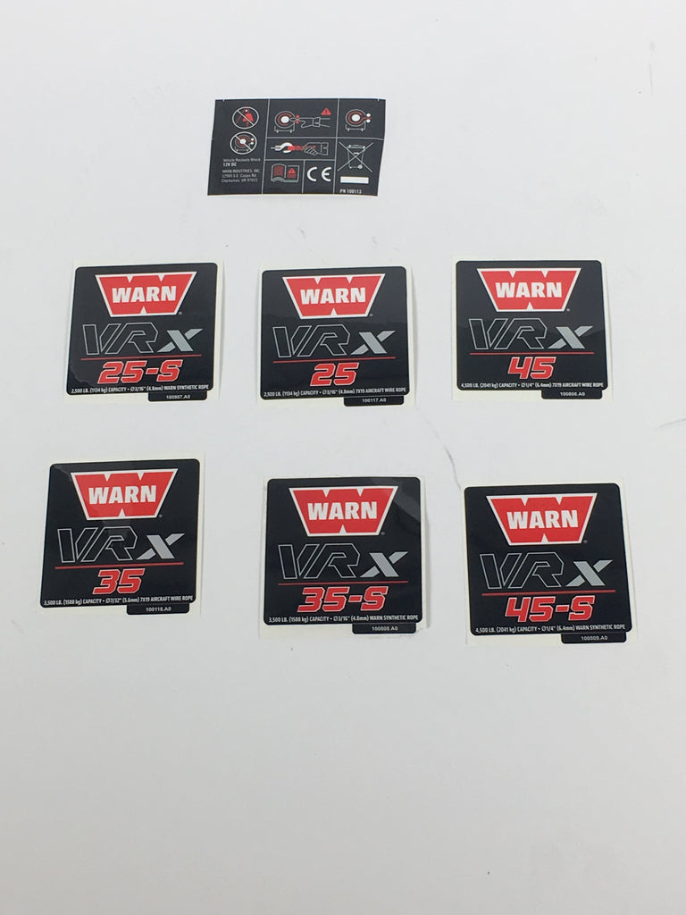 For Warn VRX 2500/ VRX 3500/ VRX 4500 Winches