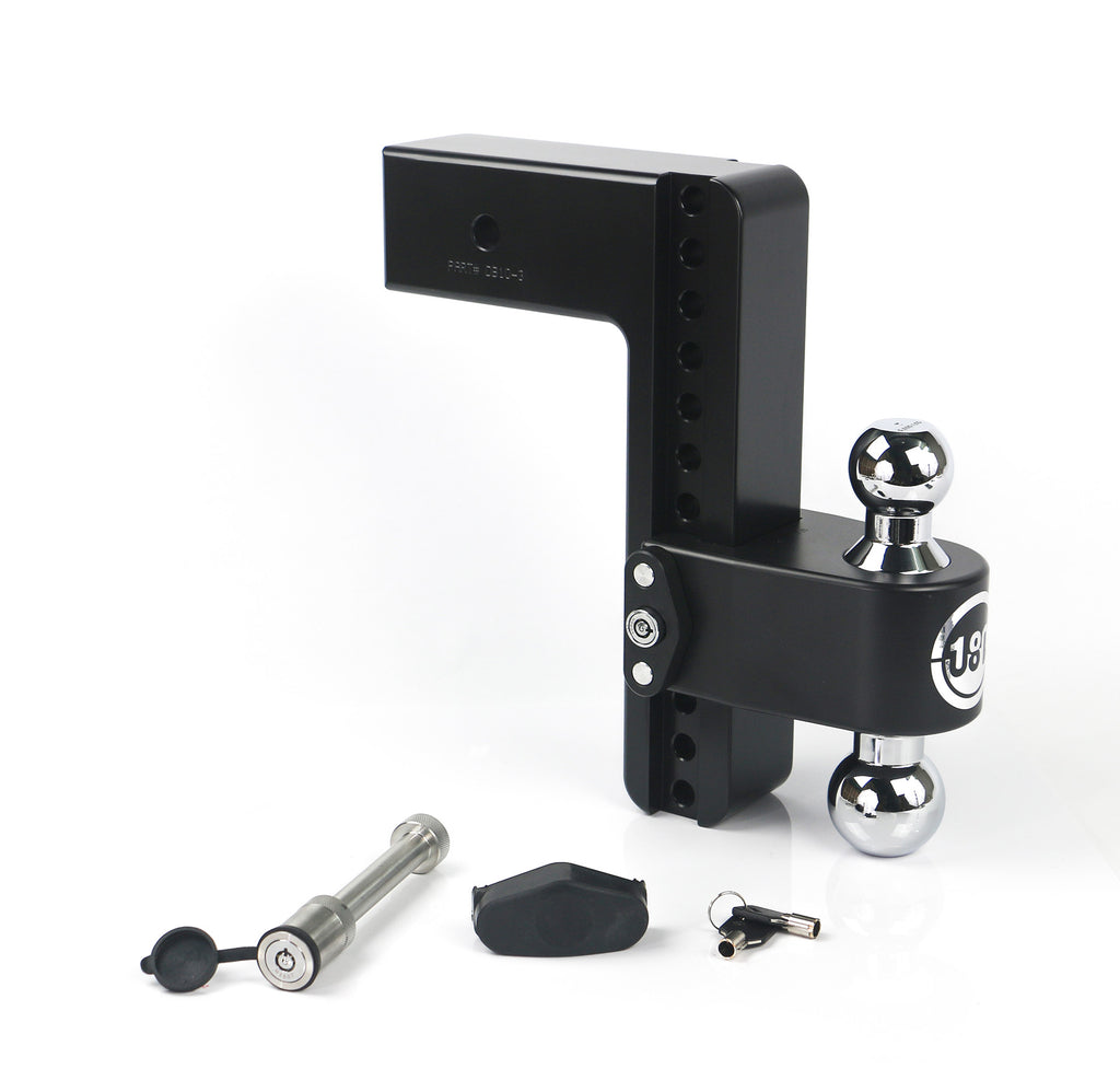Weigh Safe 10" Drop Hitch With 3" Shank W/ Keyed Alike WS05