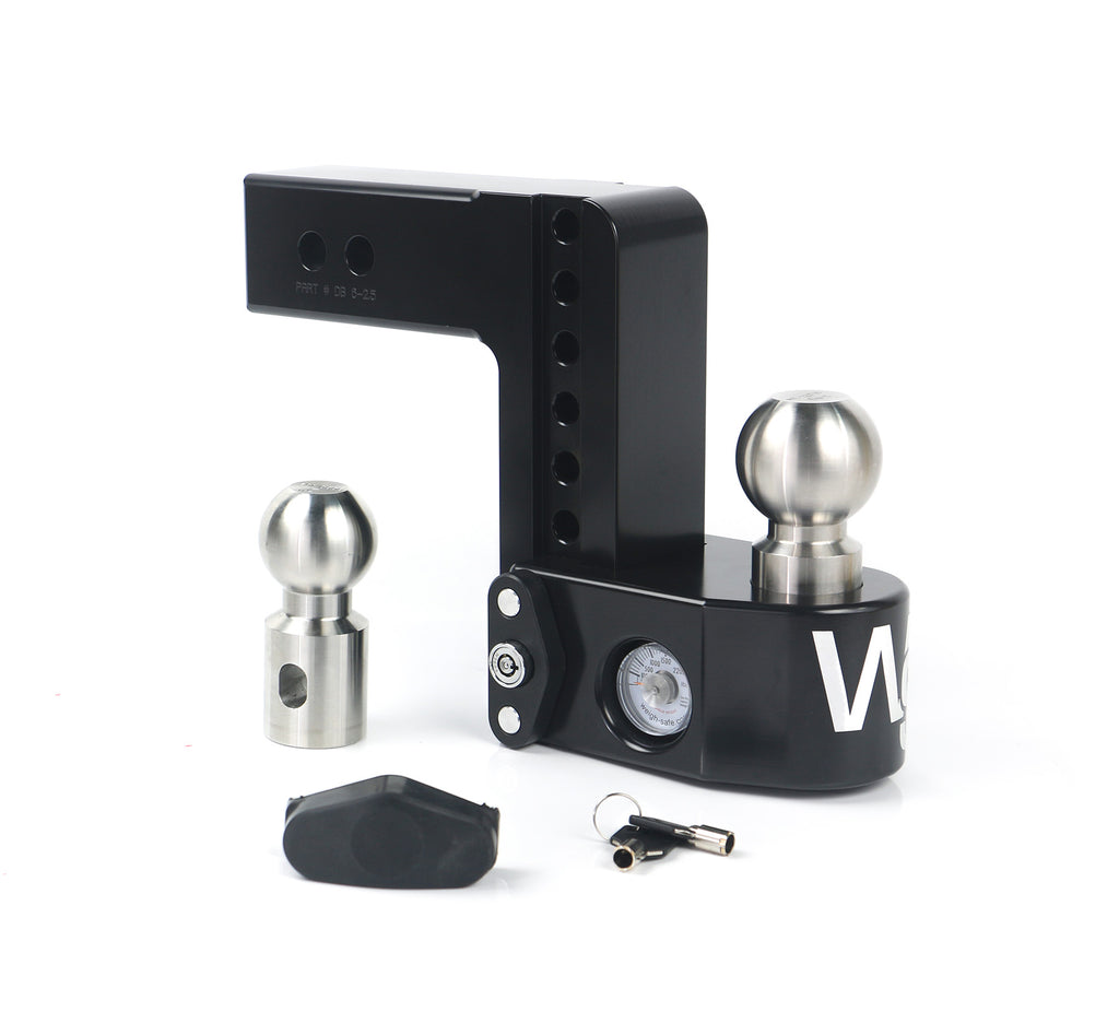 Weigh Safe Cerakoted 6" Drop Hitch With 2.5" Shank