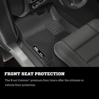 Husky Liners 53510 | Husky Liners Front Floor Liners, Fits 09-17 RAM CREW CAB A/T FRONT FLOOR LINERS X-ACT CONTOUR SERIES COCOA