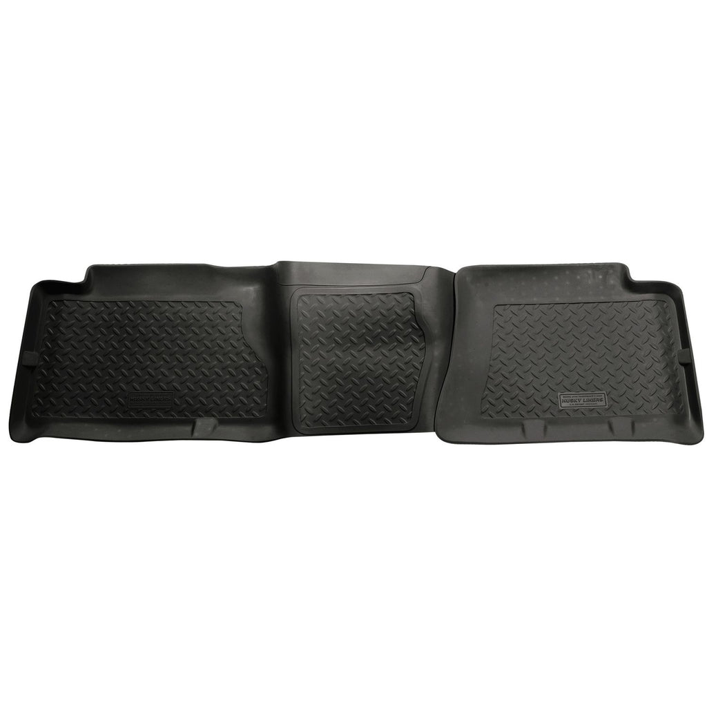 Husky Liners 61461 | Husky Liners 2nd Seat Floor Liner, Fits 04-06 SILVERADO/SIERRA 2500HD/3500 CLASSIC CREW CAB 2ND SEAT FLOOR LINER BLACK