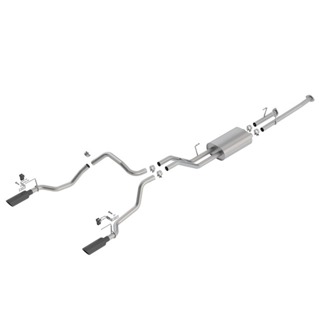 Borla 140638BC | Borla Cat-Back Exhaust System - Touring