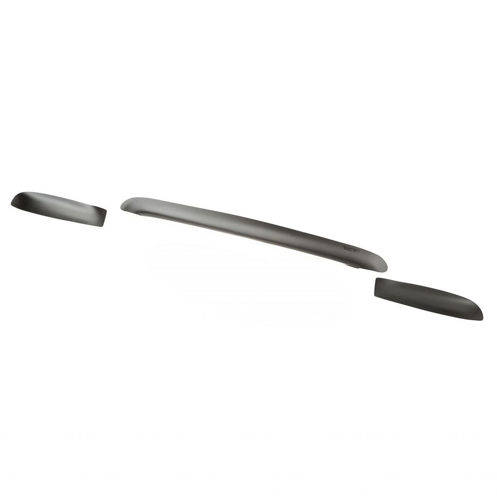 Rugged Ridge 81348.11 | Hood Bug Deflector, Matte Black, Eyebrow; 02-05 Ram 2500/3500 Pickup