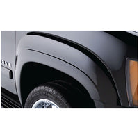 Bushwacker 40921-02 Black OE-Style Smooth Finish 4-Piece Fender Flare Set for 2007-2014 Suburban 1500; 2007-2011 Suburban 2500; Excludes LTZ