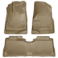 Husky Liners 98353 | Husky Liners Front & 2nd Seat Floor Liners, Fits 09-12 ESCAPE/09-11 MARINER/TRIBUTE WEATHERBEATER FRONT & 2ND SEAT FLOOR LINERS TAN