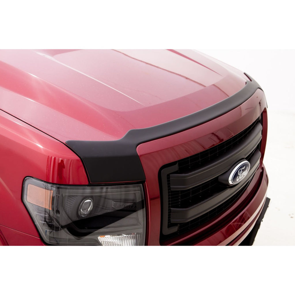 Auto Ventshade (AVS) 377096 Aeroskin Matte Black Flush Mount Hood Protector for 2015-2020 Ford F-150