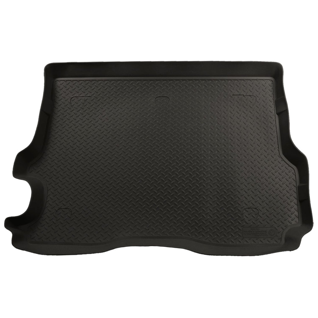 Husky Liners 22001 | Husky Liners Cargo Liner, Fits 04-07 RAINIER/02-09 ENVOY/BRAVADA/TRAILBLAZER/05-08 ASCENDER/05-09 SAAB 9-7X RL BLK