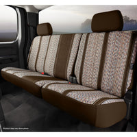 FIA-TR42-41 BROWN | 02-08 RAM 1500/02-09 RAM 2500/3500 TR REAR 40/60 SPLIT SEAT COVER BROWN