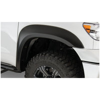 Bushwacker 30035-02 Black Extend-A-Fender Style Smooth Finish Front Fender Flares for 2007-2013 Toyota Tundra
