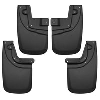 Husky Liners 56936 | Husky Liners Front and Rear Mud Guard Set, Fits 05-15 TACOMA W/FLARES FRONT AND REAR CUSTOM MUD GUARD COMBO SETS