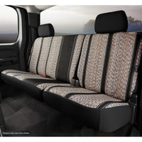FIA-TR42-15 BLACK | 00-07 F250/F350/F450 SUPER DUTY RR SOLID B/REST 40/60 SPL/CUSH S/CAB