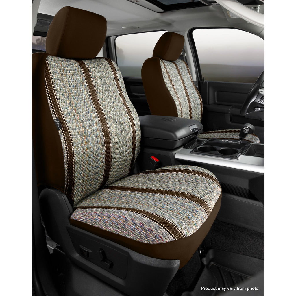 FIA-TR49-26 BROWN | 12-12 RAM 1500/2500/3500 FRONT BUCKET SEAT COVER BROWN