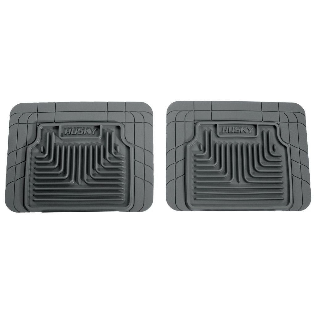 Husky Liners 52032 | Husky Liners 2nd Or 3rd Seat Floor Mats, Fits MULTI-FIT UNIVERSAL FLOOR MATS GREY