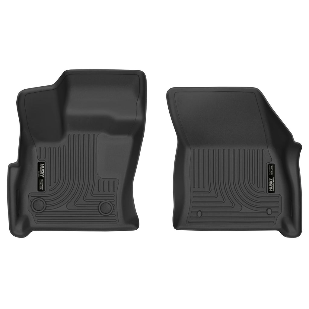 Husky Liners 52061 | Husky Liners Front Floor Liners, Fits 17-C CONTINENTAL BLACK FRONT FLOOR LINERS