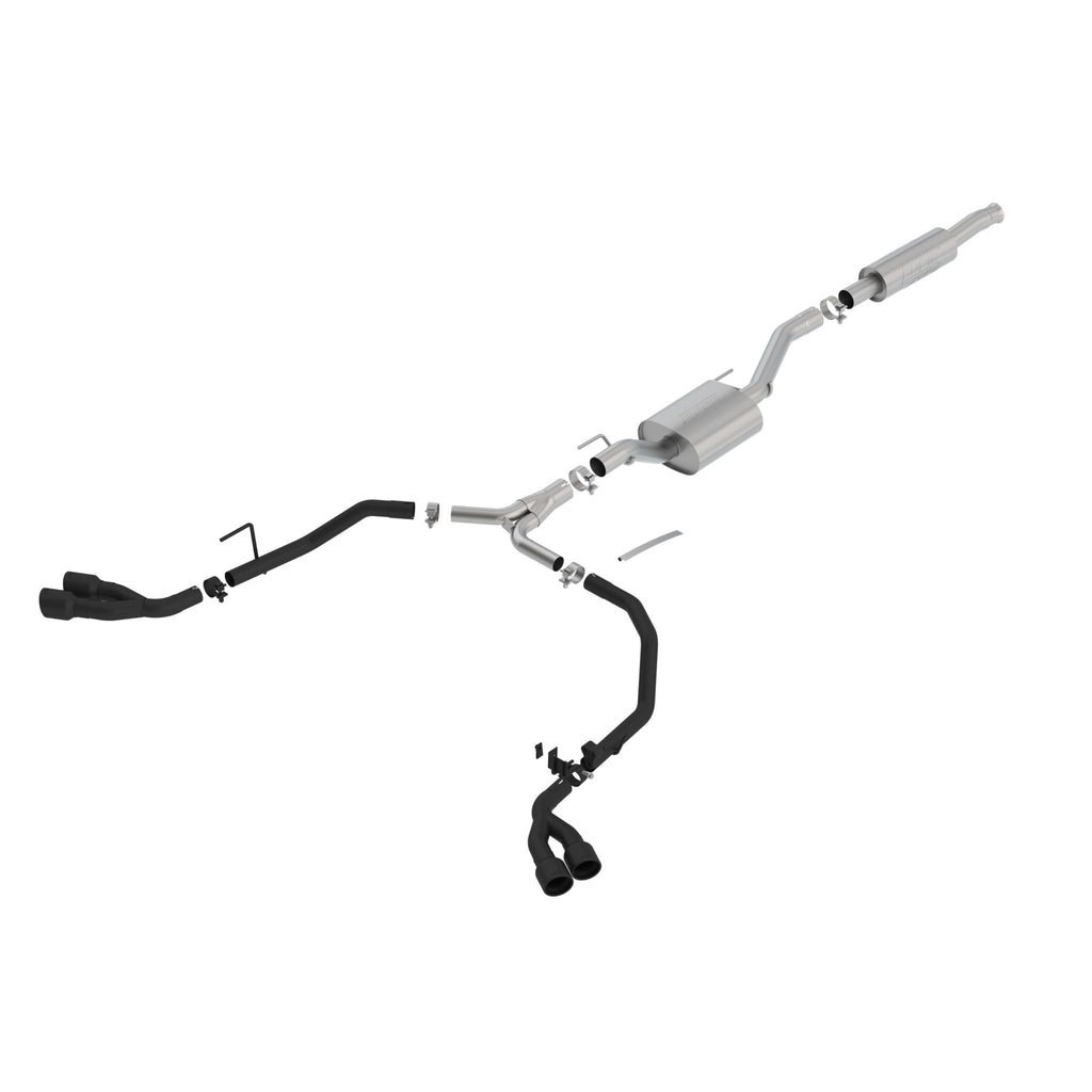 Borla 140816CB | Borla 2020 Jeep Gladiator JT Atak Muffler 3.6L V6 Automatic/Manual AWD 4 Door Ceramic Black