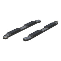 4" Black Steel Oval Side Bars Select Ram 1500