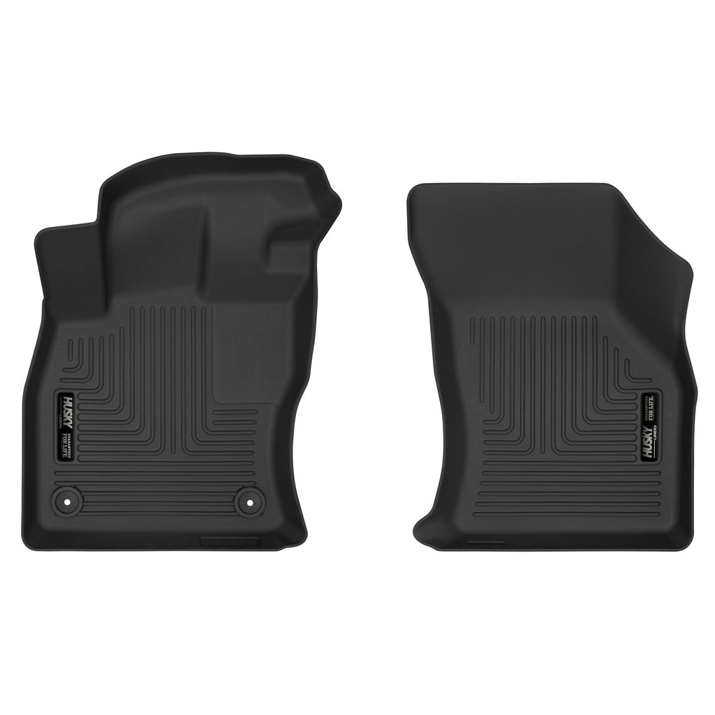 Husky Liners 54751 | Husky Liners Front Floor Liners, Fits 19-C JETTA FRONT FLOOR LINERS X-ACT CONTOUR SERIES BLACK