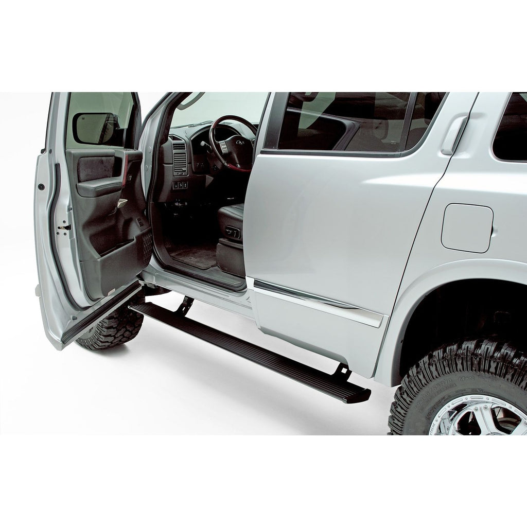AMP Research 75110-01A PowerStep Electric Running Boards for 2004-2015 Nissan Titan with Crew/King Cab 2004-2015 Nissan Armada 2004-2010 Infinity QX56