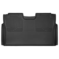 Husky Liners 53491 | Husky Liners 2nd Seat Floor Liner (Full Coverage), Fits 15-C F150/17-C F250/F350/F450 CREW CAB 2ND SEAT FLOOR LINER(FULL COVERAGE)X-ACT CONTOUR BLACK