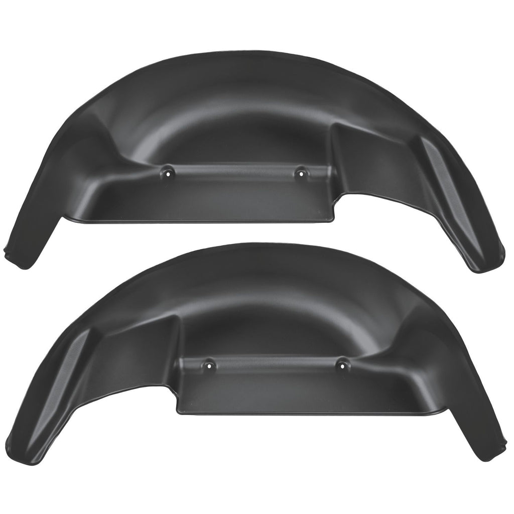 Husky Liners 79101 | Husky Liners Rear Wheel Well Guards, Fits 06-14 F150 REAR WHEEL WELL GUARDS WHEEL WELL LINER BLACK