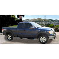 Stampede 8422-2 Black Ruff Riderz Smooth Finish 4-Piece Fender Flare for 2009-2014 Ford F-150 | Fits 67.0/78.8/97.4 In. Bed