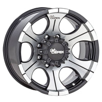 Dick Cepek-90000000509 Wheel 18X9 8X6.5 4-1/2 DC DC II BLACK
