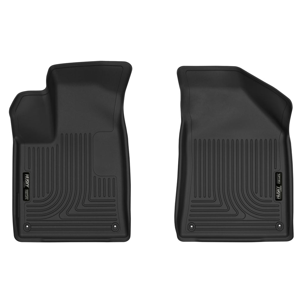 Husky Liners 52221 | Husky Liners Front Floor Liners, Fits 15-16 200 FRONT FLOOR LINERS X-ACT CONTOUR SERIES BLACK