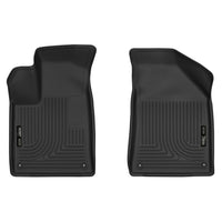 Husky Liners 52221 | Husky Liners Front Floor Liners, Fits 15-16 200 FRONT FLOOR LINERS X-ACT CONTOUR SERIES BLACK