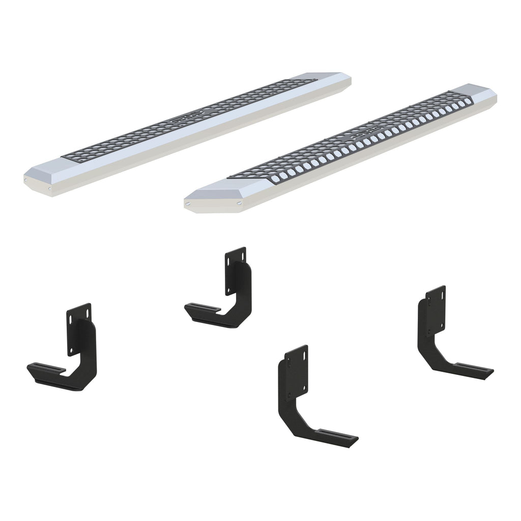AdvantEDGE 5-1/2" x 75" Chrome Aluminum Side Bars Select Ford F-250 F-350