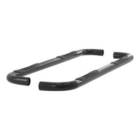 3" Round Black Steel Side Bars Select Dodge Ram Dakota