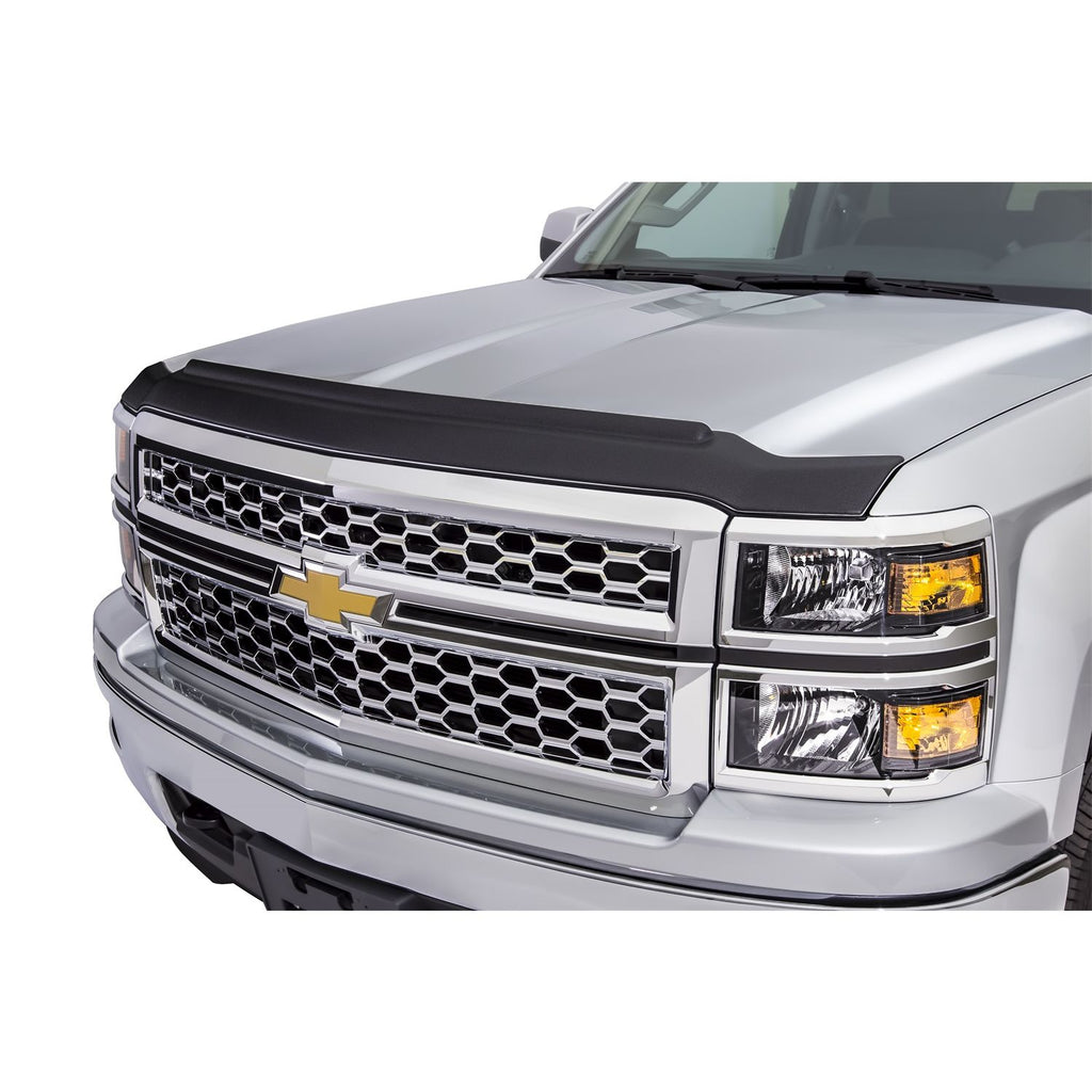 Auto Ventshade (AVS) 436005 Aeroskin II Textured Black Flush Mount Hood Protector for 2007-2010 Chevrolet Silverado 2500HD 3500HD