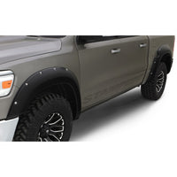 Stampede 8420-5 Black Ruff Riderz Textured Finish 4-Piece Fender Flare for 2019 Ram 1500 Classic 2009-2018 Dodge Ram 1500 Works W/Metal Front Bumpers | Fits 67.4/76.3/96.3 In. Bed
