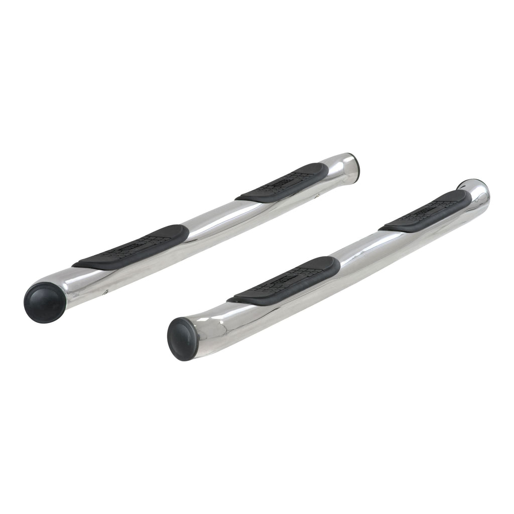 3" Round Polished Stainless Side Bars Select Jeep Liberty