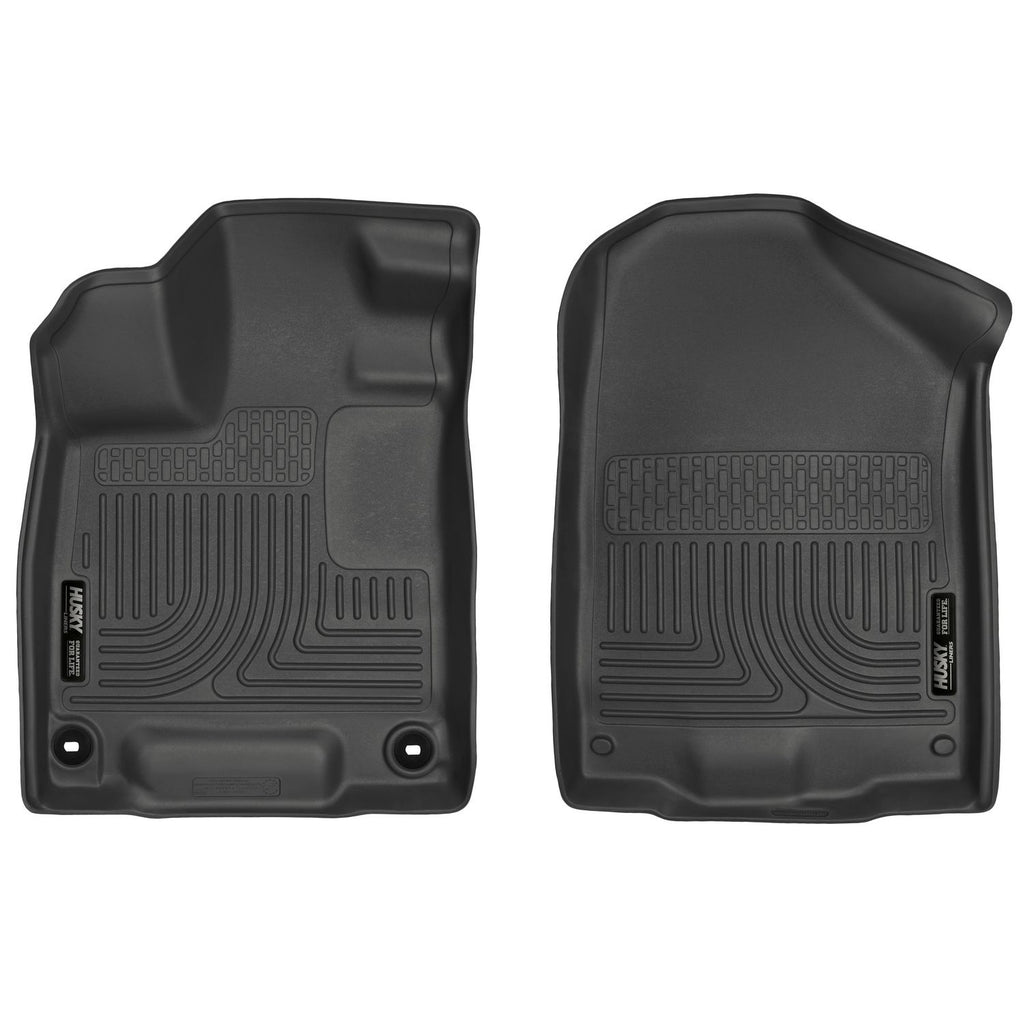 Husky Liners 18431 | Husky Liners Front Floor Liners, Fits 17-C RIDGELINE FRONT FLOOR LINERS WEATHERBEATER SERIES BLACK