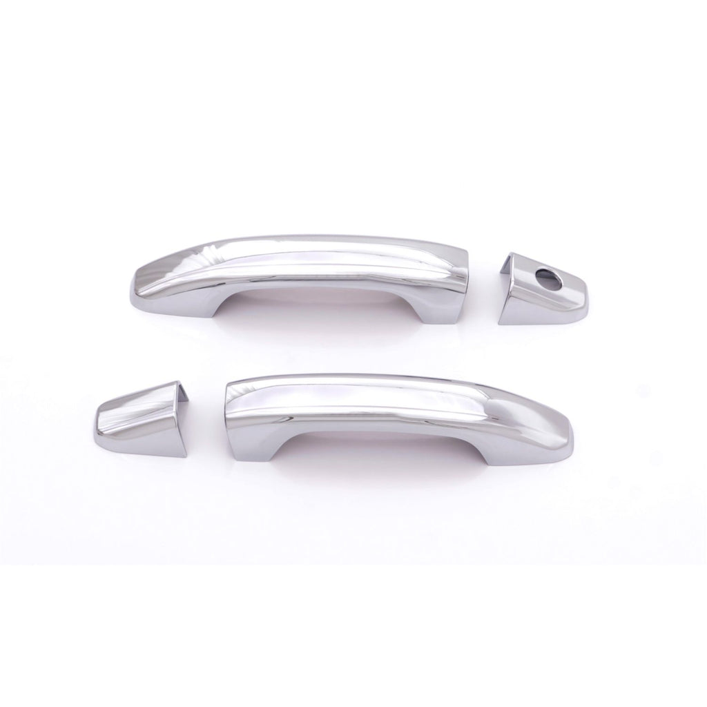 Auto Ventshade 685414 Chrome Door Handle Covers 2-Door Set for 2014-2018 Silverado/Sierra 1500 (Incls. 2019 Silverado 1500 Limited/Sierra 1500 LD) 2015-2018 Silverado/Sierra 2500HD-3500HD