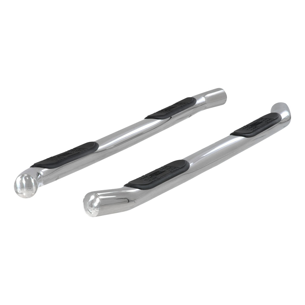 3" Round Polished Stainless Side Bars Select Ford Explorer