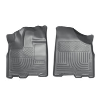 Husky Liners 18852 | Husky Liners Front Floor Liners, Fits 11-C SIENNA 7/8 PASSENGER MODEL FRONT FLOOR LINERS GREY