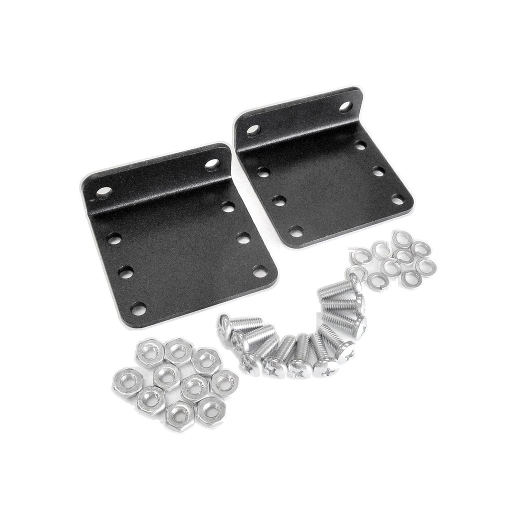 AMP Research 74601-01A L Bracket Kit for 1998-2017 Nissan Frontier 1984-2004 Toyota All Models 1993-1998 Toyota T-100